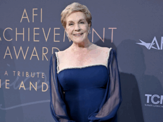 Actress and singer Julie Andrews