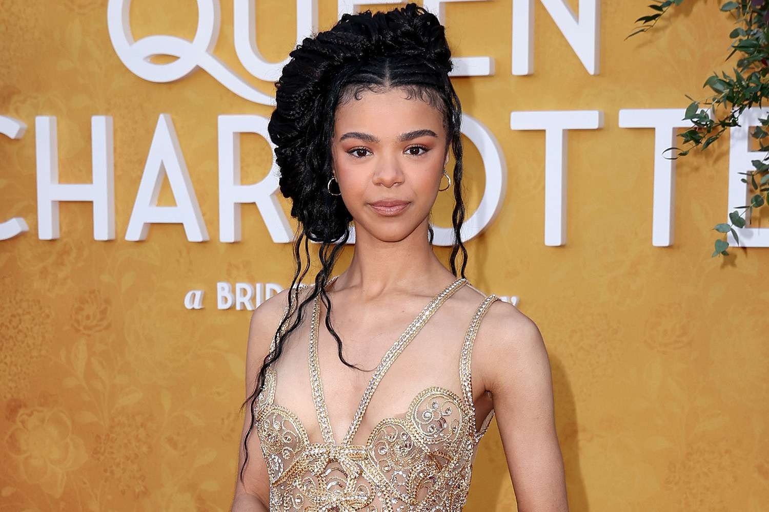 India Ria Amarteifio is the lead actress in the movie queen charlotte