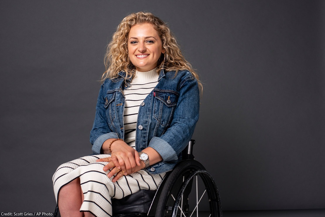 Ali is a regular face in campaigns to raise awareness about people with disabilities
