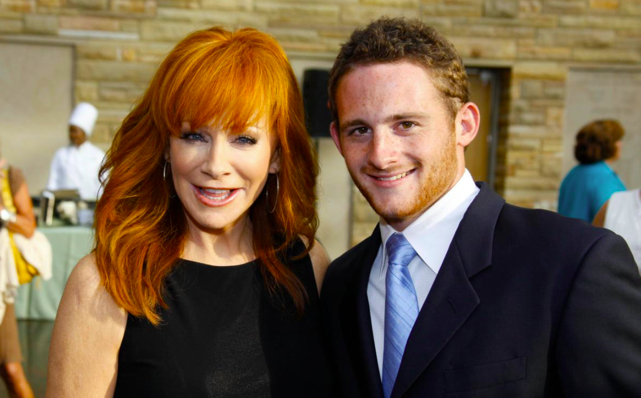 Reba McEntire smiling during her 70th birthday celebration
