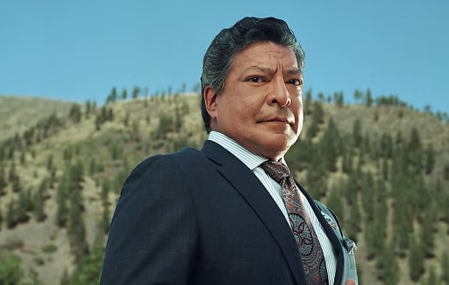 Gil Birmingham always impresses with his quiet style and expressive eyes.